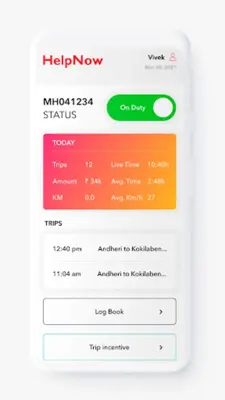 HelpNow  DriverApp android App screenshot 3
